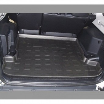 Коврик в багажник Stardiamond для Mitsubishi Pajero, год выпуска 2006-… черный